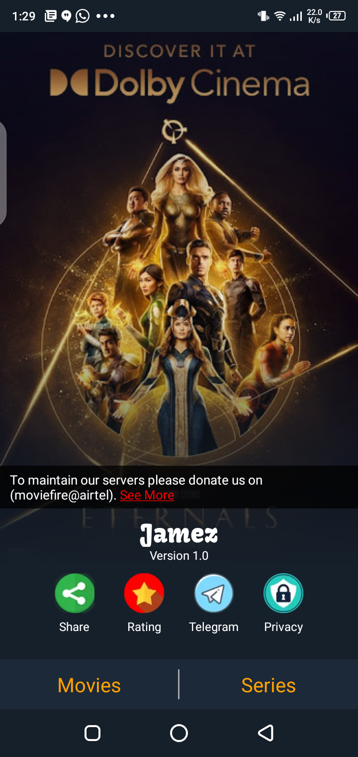 Screenshot of Foxi APK